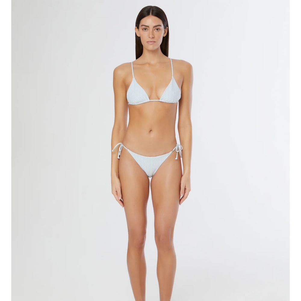 Onia Pale Blue Kate Bikini Bottom
Size Medium